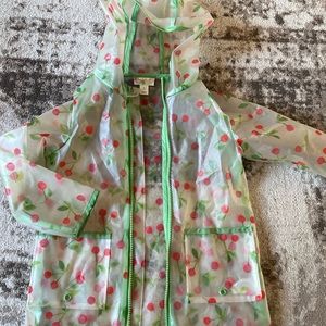 Cat and Jack translucent waterproof raincoat 5T